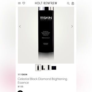 BNIB 111SKIN CELESTIAL BLACK DIAMOND BRIGHTENING ESSENCE